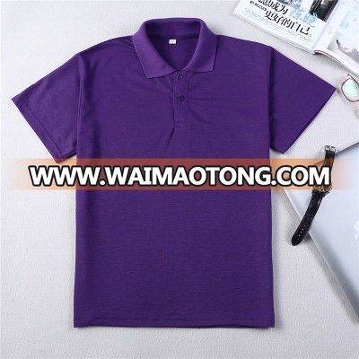 guangzhou factory wholesale fast delivery print blank new design polo shirt