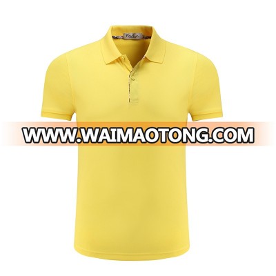 guangzhou factory produce 16colors no moq zhudi fabric wholesale custom high quality golf polo shirt