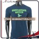 new design 100% cotton T shirts with embroidery big logo from Guangzhou factory